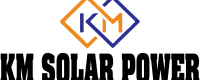 km solar power logo